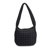 Letta Quilted Puffer Bag
