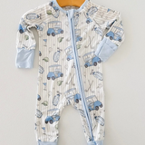 Caddie Crew Blue Romper