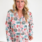 Christmas Presents Satin PJ Set