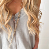 Sleeveless Front Zip Denim Romper