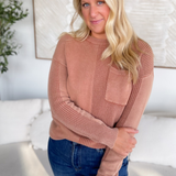 Hazel Textured Knit Sweater