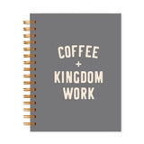 Coffee + Kingdom Work Hardcover Journal