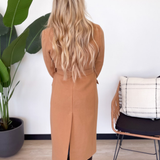 Sadie Tan Long Trench Coat