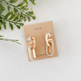 Chain Link Dangle Earrings