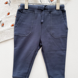 Football Grey Sweatshirt and Blue Jogger Set