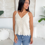 Tiana Crochet Tank Top