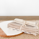 Cotton Striped Tea Towels [set of 3]