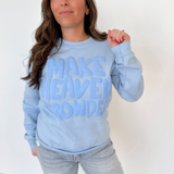 Make Heaven Crowded Puff Crewneck