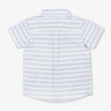 Boys Riding Waves Button Up Shirt