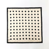 Polka Dot Silk Scarf