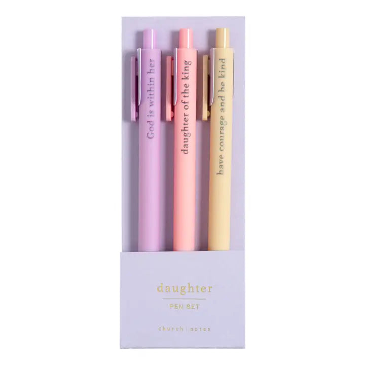 Bible Study Pen Set | Daughter