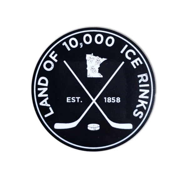 10K Rink MN Sticker