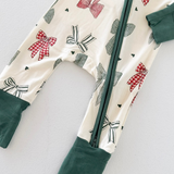 Christmas Bows Romper