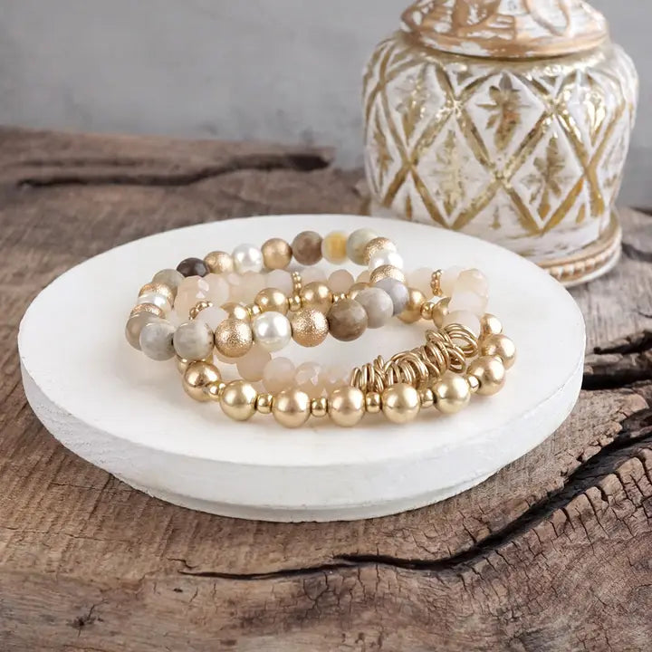 Desert Mirage Beaded Bracelet Sets