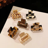 Acetate Tortoise Mini 1.25" Hair Clip