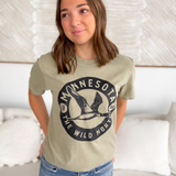 The Wild North Loon MN Tee