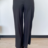 Lea Black Wide Leg Trousers