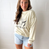 Wild West Long Sleeve Graphic Top