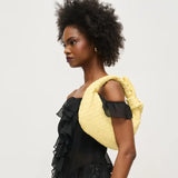 Lizzie Woven Knot Clutch