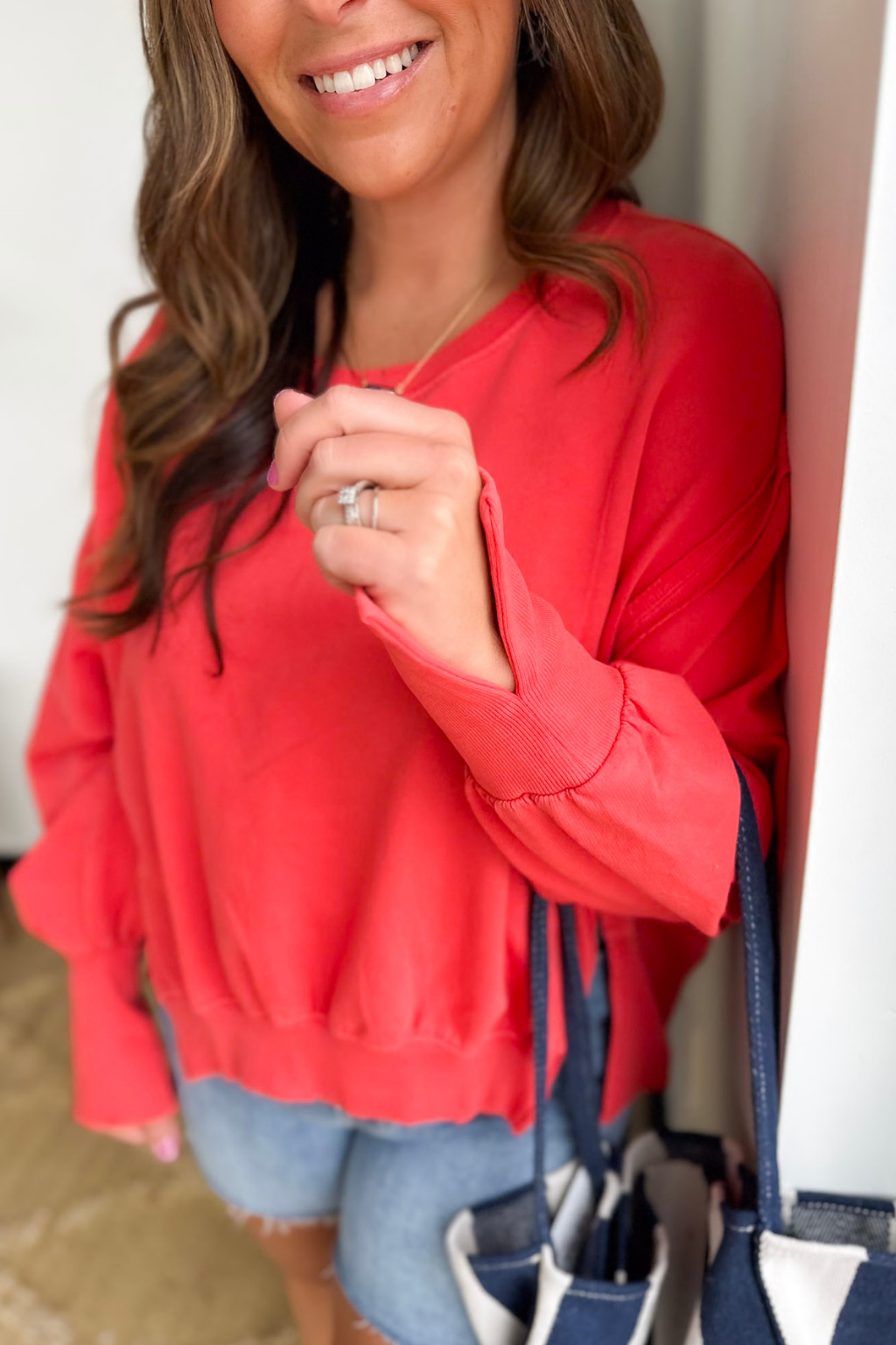 High/Low Hemline Relaxed Pullover (3 Colors)