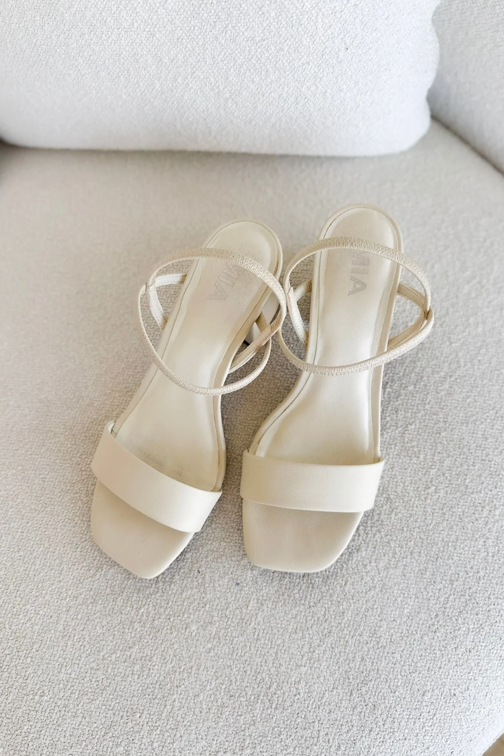 Chunky Ivory MIA Heels