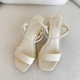 Chunky Ivory MIA Heels