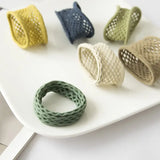 Seamless Fish Net Hair Ties