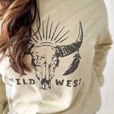 Wild West Long Sleeve Graphic Top