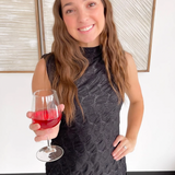 Black Shimmer Sleeveless Midi Dress