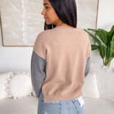 Sadie Colorblock Knit Sweater