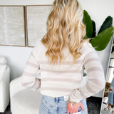 Madeline Striped Long Sleeve Top