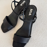 Chunky Black MIA Heels
