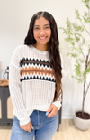 Stevie Pattern Knit Sweater