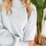 Drop Shoulder Relaxed Knit Sweater (3 Colors)