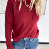 Classic Crewneck Knit Sweater (2 Colors)