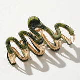 Willow | Large Squiggle Metal Claw Clip