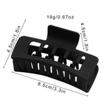Matte Square Claw Clips