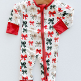 Holiday Bows Romper