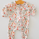Winnie's Wildflower Ruffle Footie