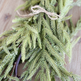 60" Two Tone Green Pine Garland