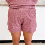 Two Tone Elastic Waistband Lounge Shorts (3 colors)