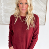 Classic Crewneck Knit Sweater (2 Colors)