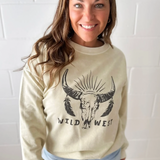 Wild West Long Sleeve Graphic Top