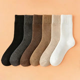 Thick Fleece Wool Crew Socks