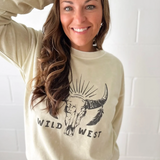 Wild West Long Sleeve Graphic Top