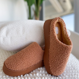 Rayna Tan Sherpa Platform MIA Slipper