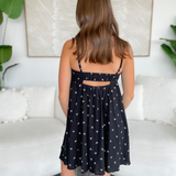 Harmony Black Floral Mini Dress