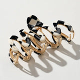 Willow | Large Squiggle Metal Claw Clip