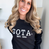 SOTA. Black Crewneck