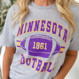 Minnesota Football Grey Tee
